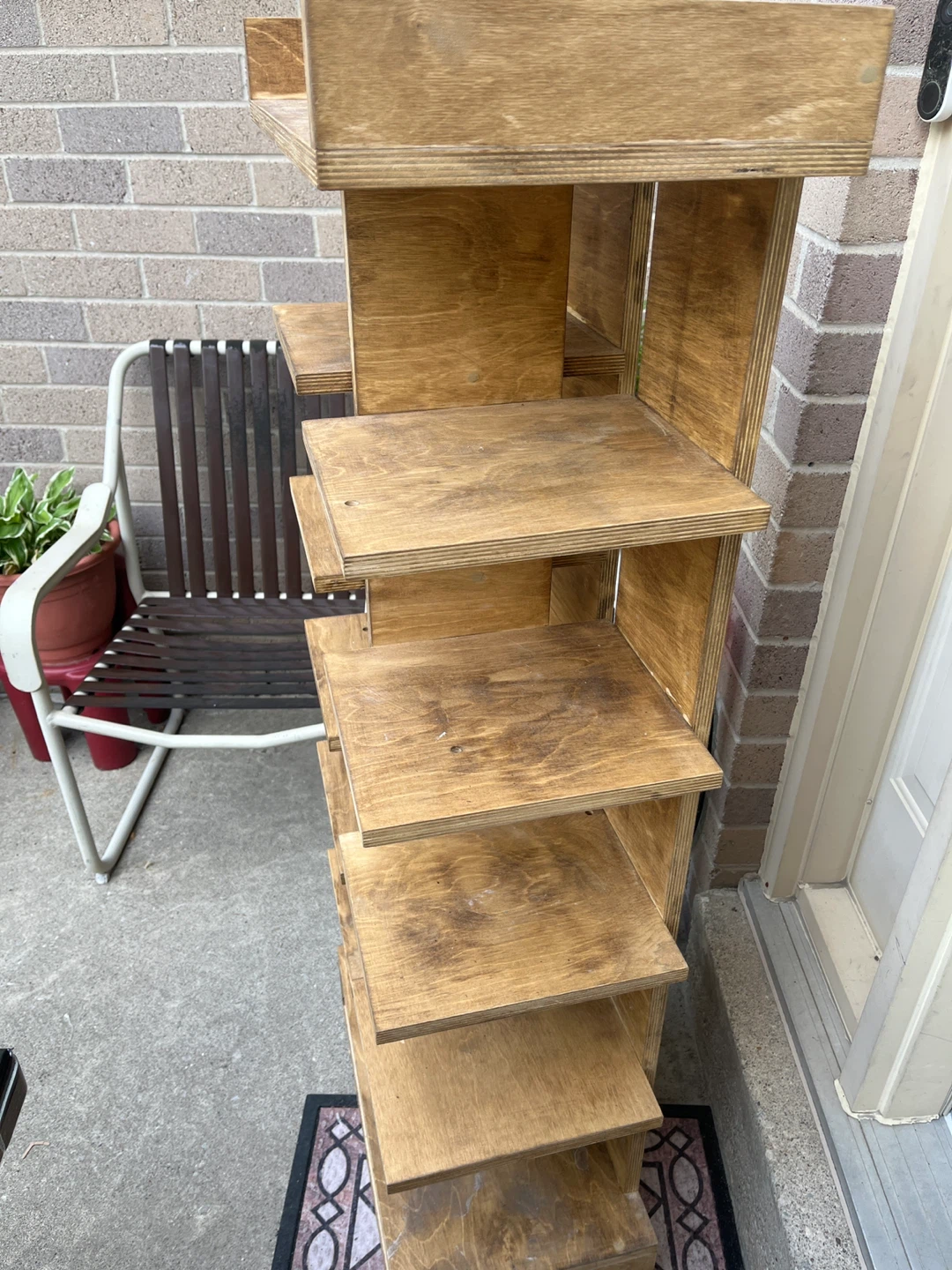 ⚽️Wooden Tiered Shelf Unit - photo 3