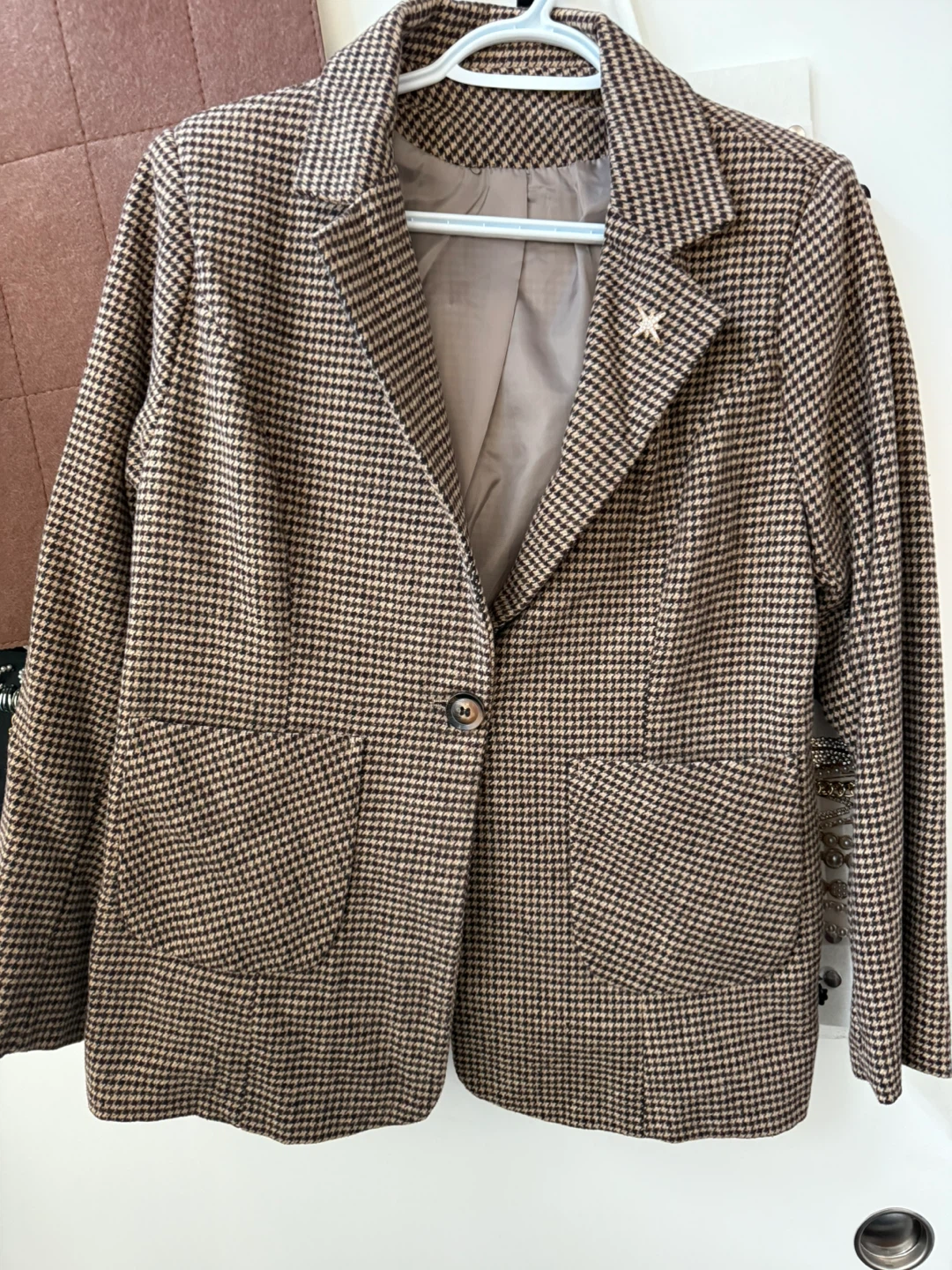 Houndstooth Blazer