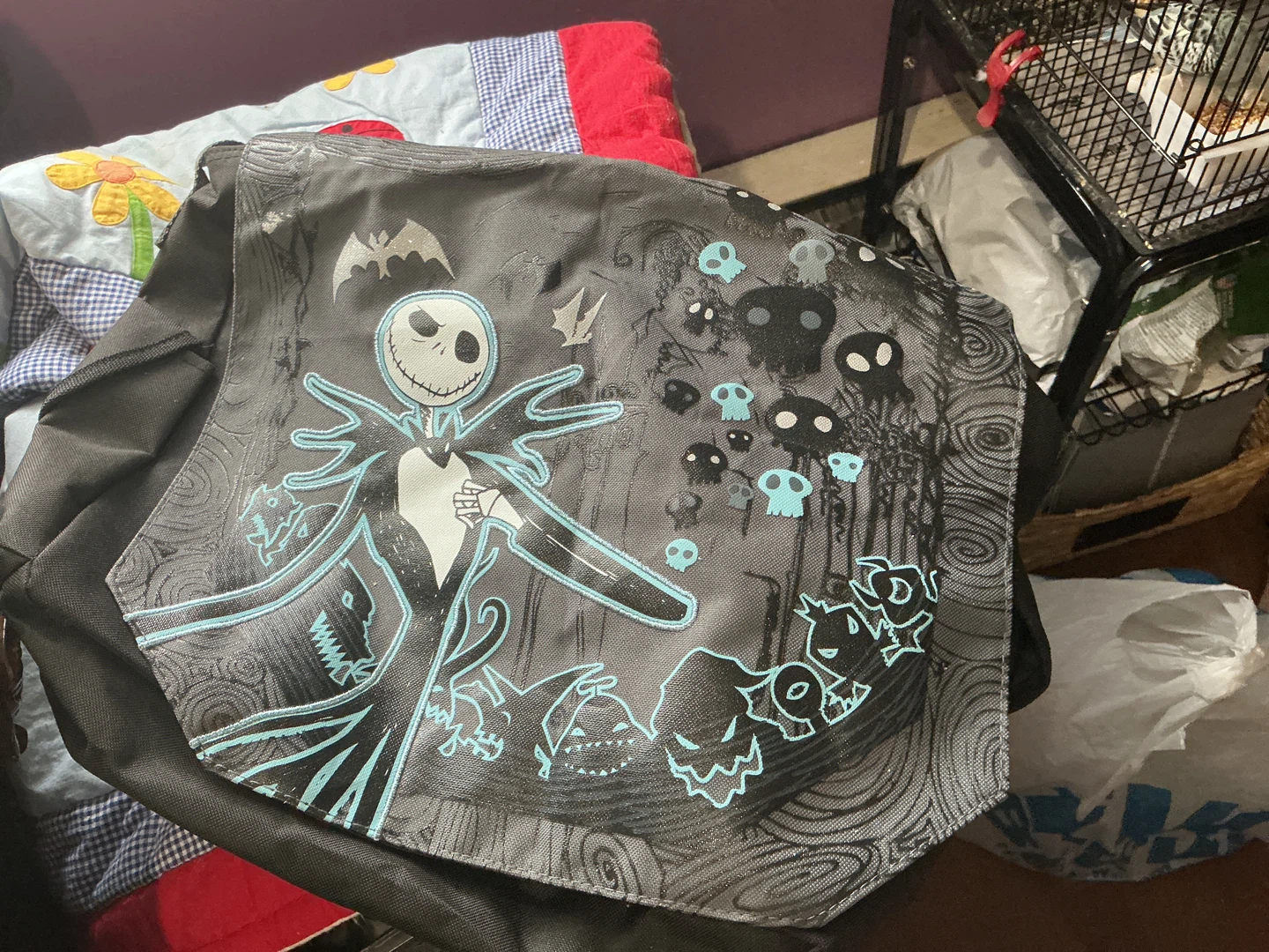 Nightmare Before Christmas Jack Skellington Messenger Bag ⚽