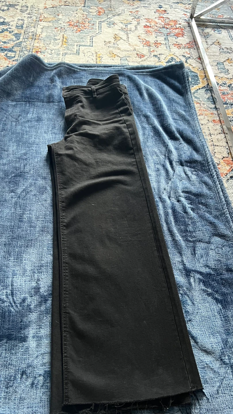 Black Wide-Leg Pants