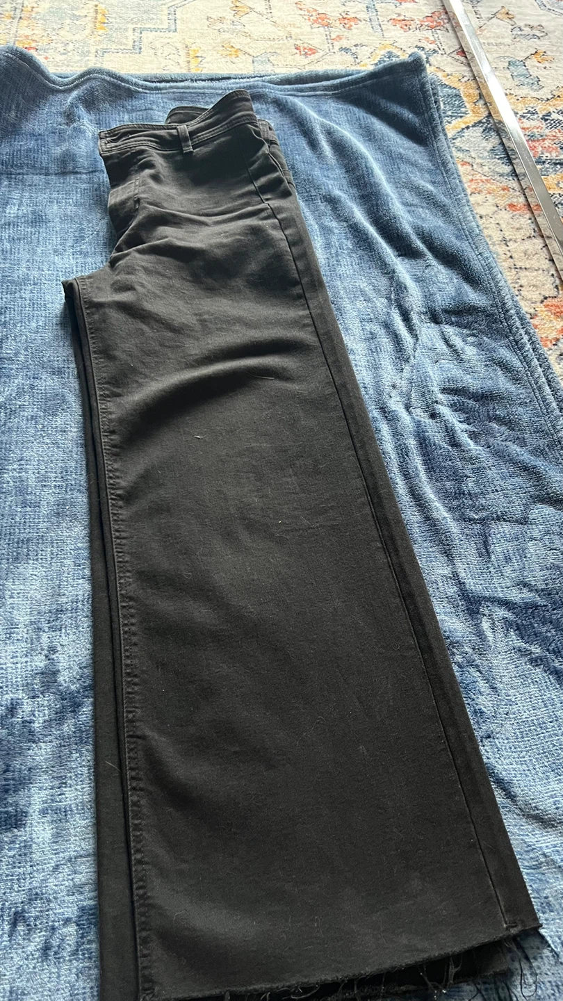 Black Wide-Leg Pants - photo 2