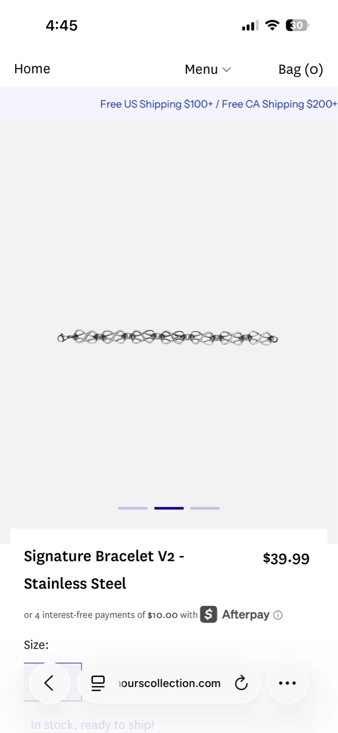 Signature Bracelet V2 - Stainless Steel