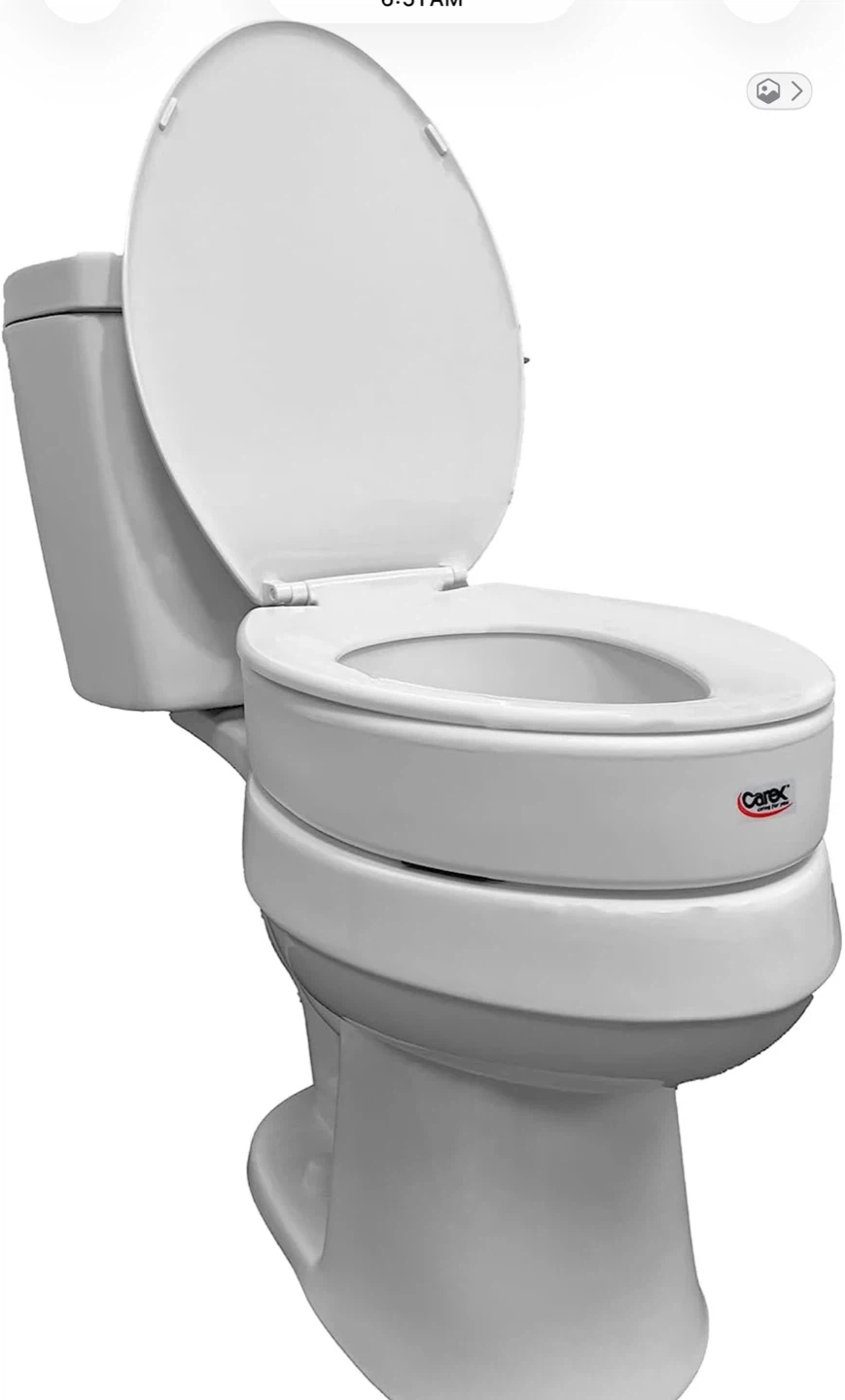 Brand New Elongated 3.5” Toilet Seat Riser
