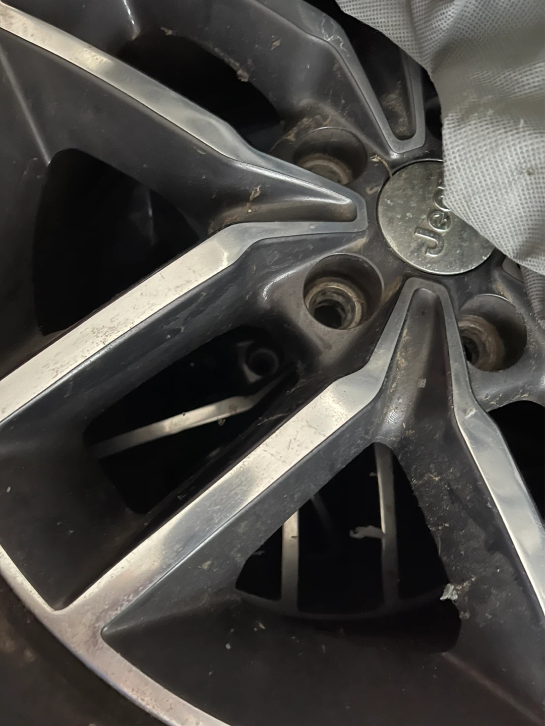 Set of 4 Jeep tires with rims. - photo 4