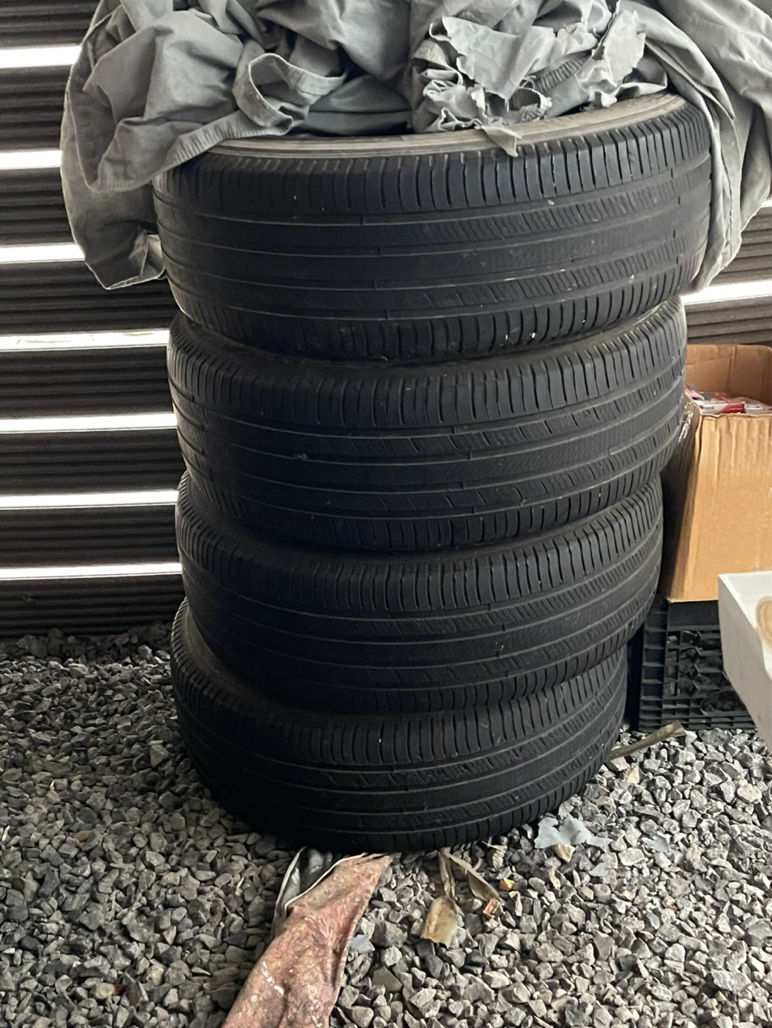 Set of 4 Jeep tires with rims. - photo 3