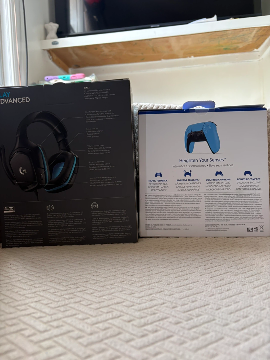 Logitech G432 Gaming Headset and Ps5 Controller - photo 2