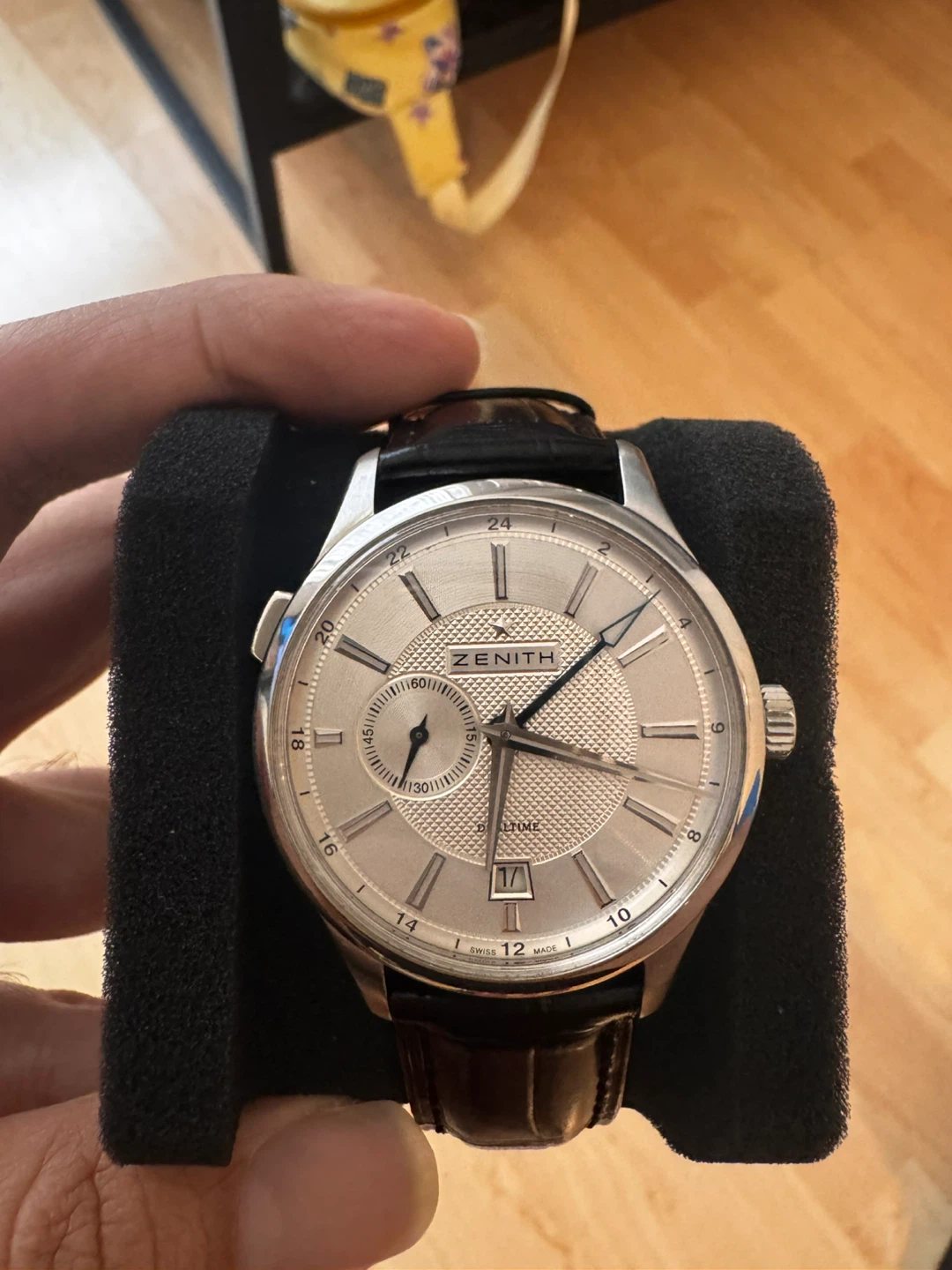 Zenith Elite Captain DualTime Automatic Watch w Appraisal Report - photo 2