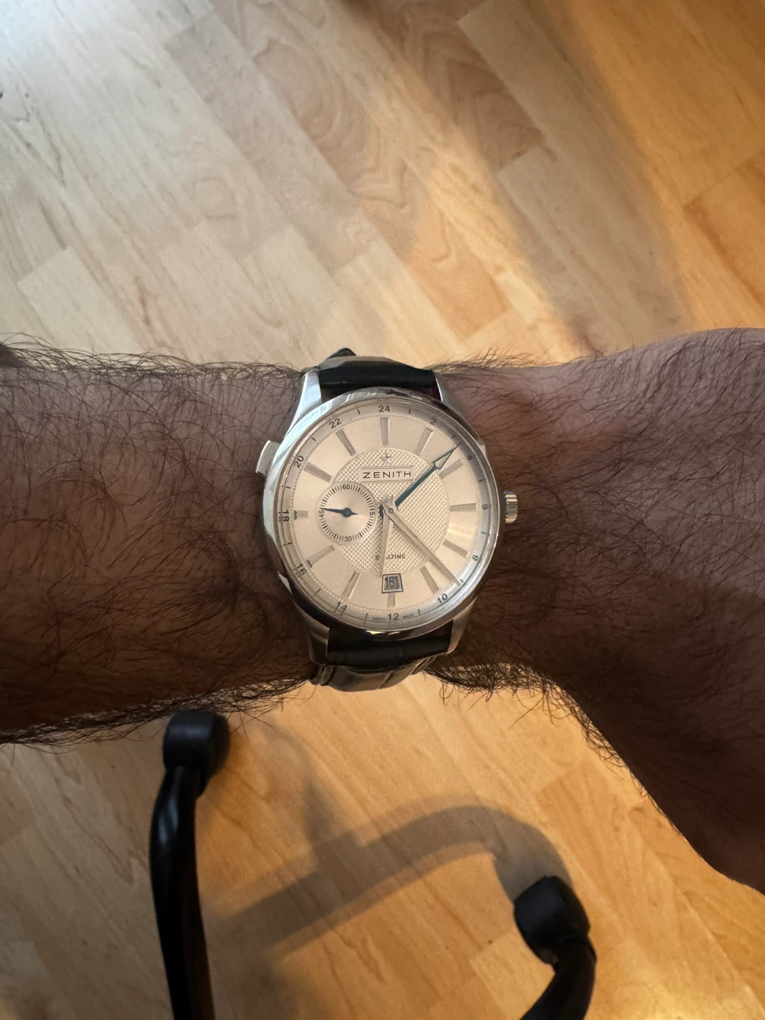 Zenith Elite Captain DualTime Automatic Watch w Appraisal Report - photo 3