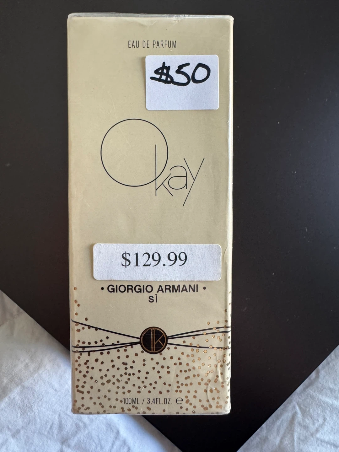 Brand New Factory Sealed GIORGIO ARMANI Okay perfume - photo 2