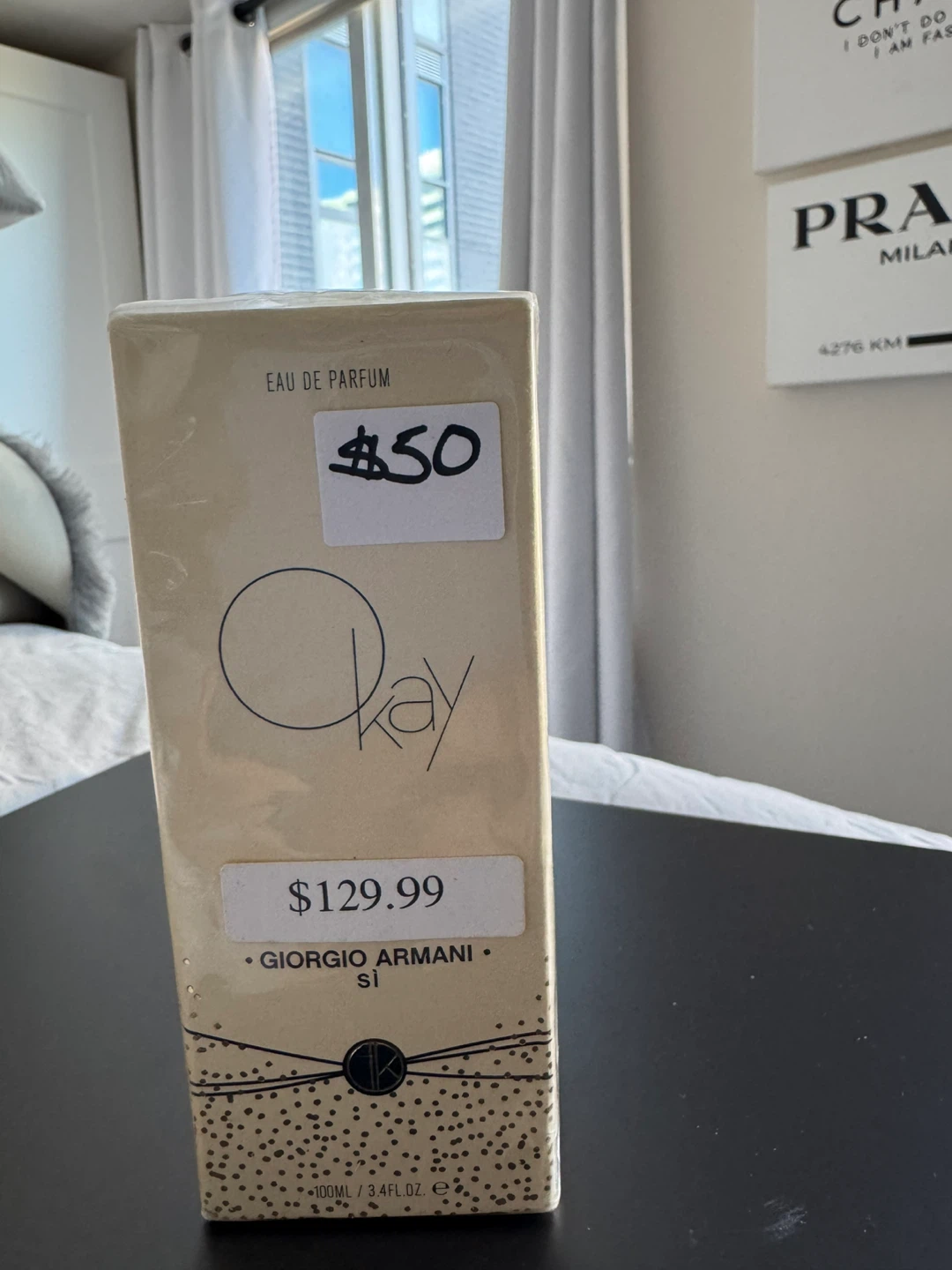 Brand New Factory Sealed GIORGIO ARMANI Okay perfume