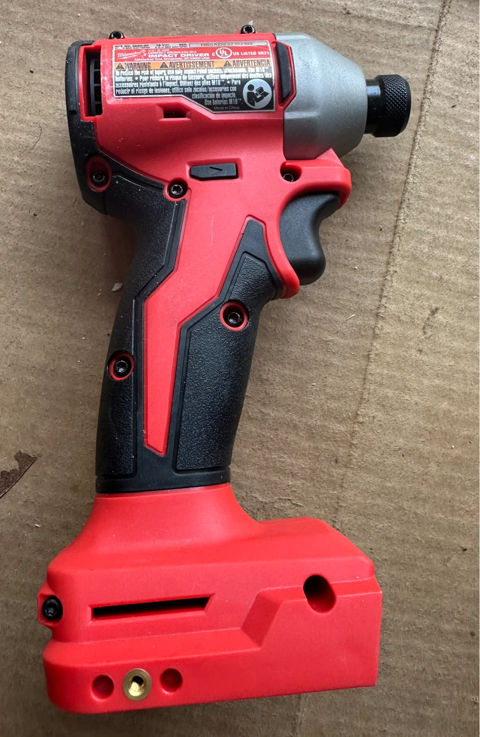 Milwaukee M18 Compact Brushless Hex Impact Driver - photo 3