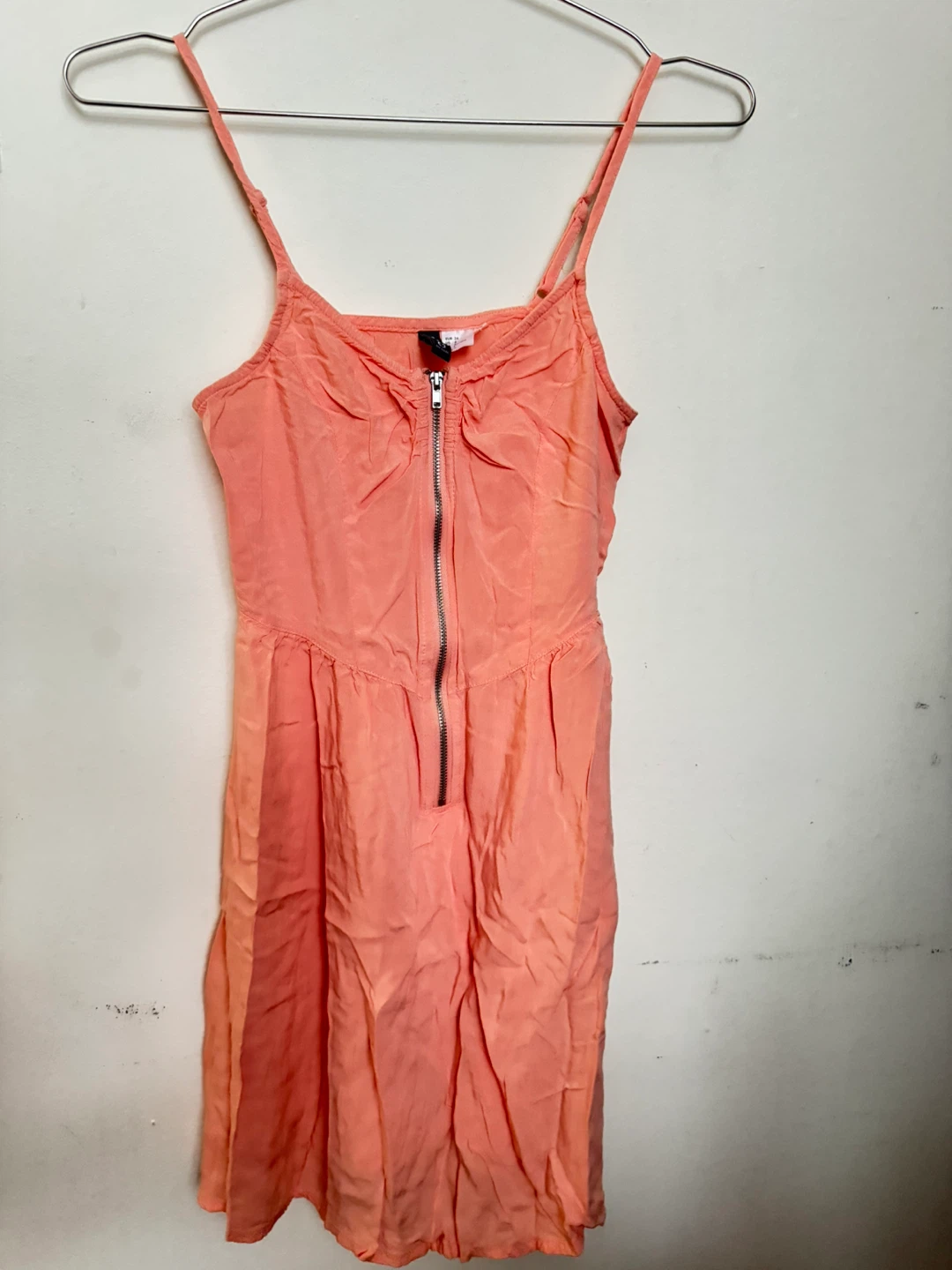 H&M Divided Pink Mini Dress with Zipper - photo 2
