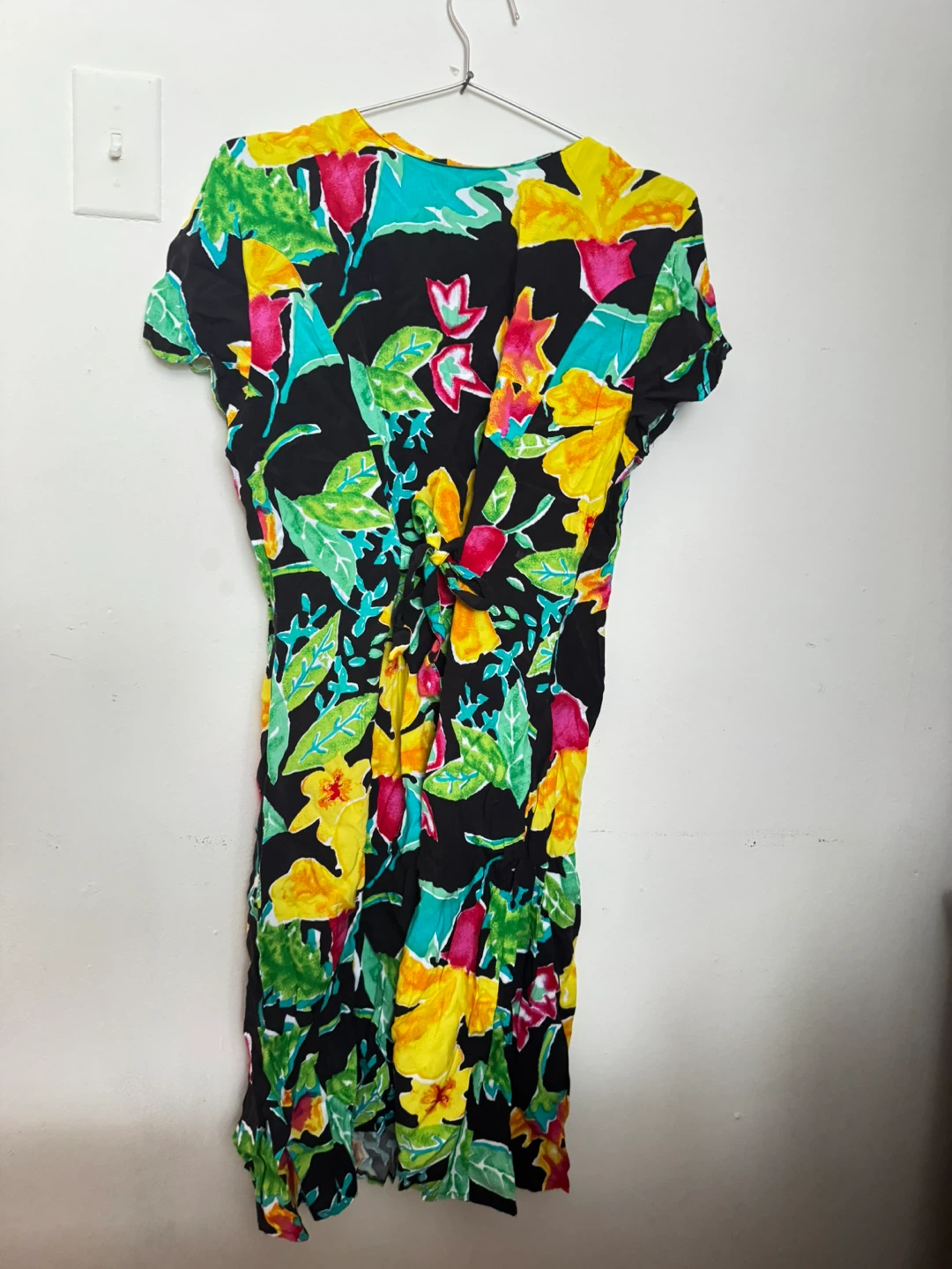 DNS DFS navy cherry print dress - photo 5
