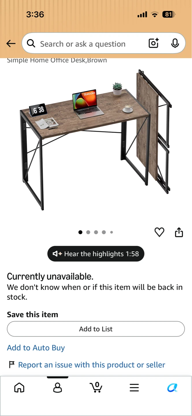 Home desk - photo 2