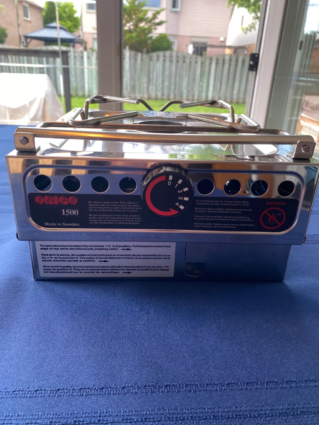 ORIGO 1500 Single Burner Alcohol Stove – New in Original Box