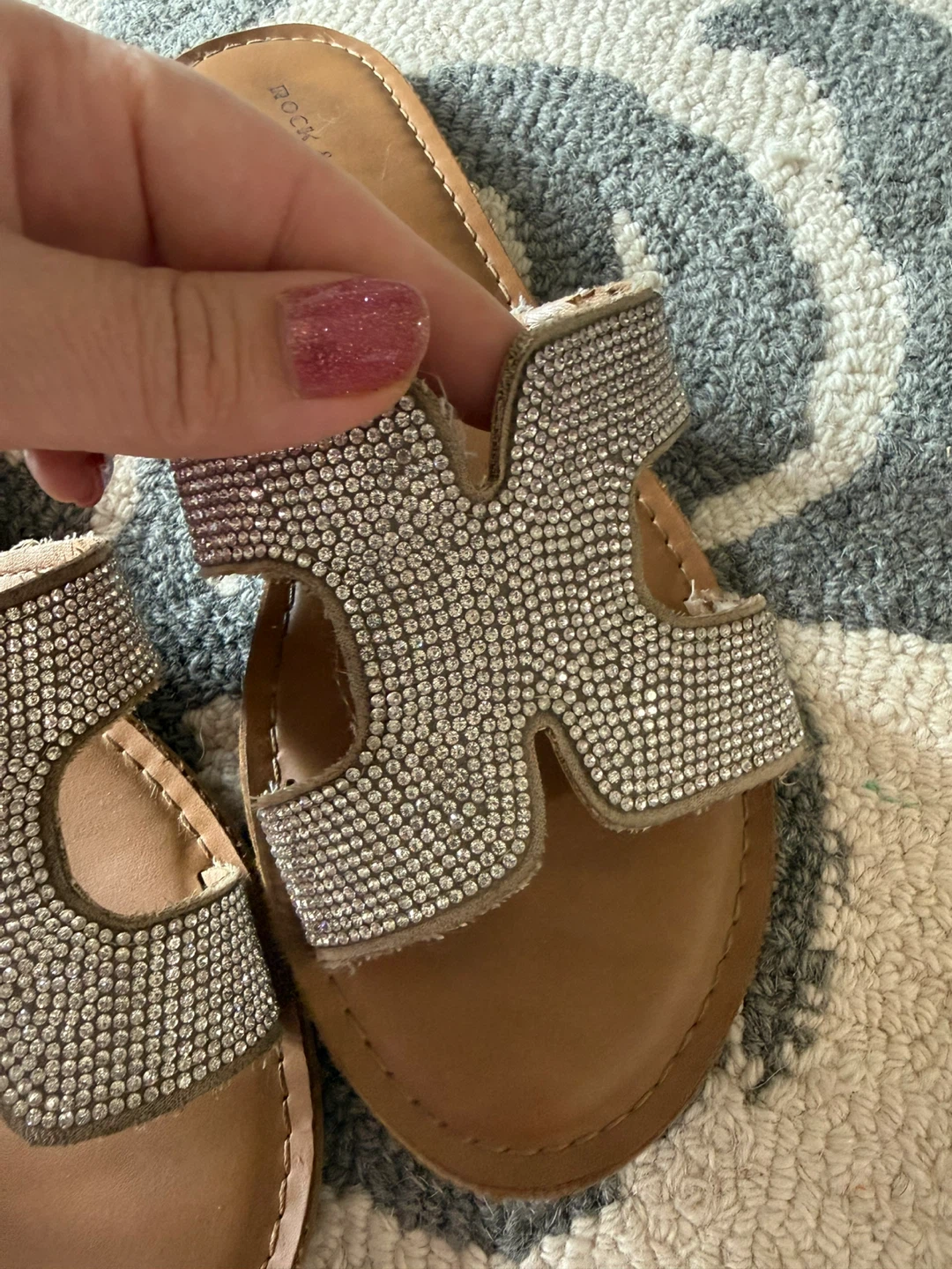 Rock & Candy by Zigi Embellished Slide Sandals - photo 4