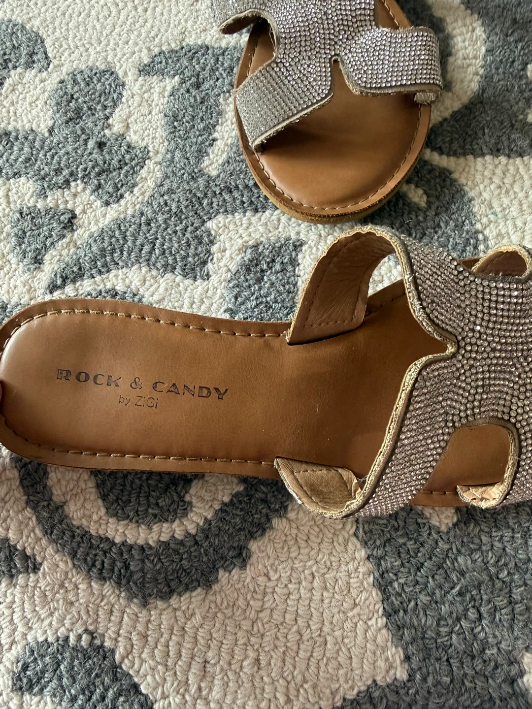 Rock & Candy by Zigi Embellished Slide Sandals - photo 2