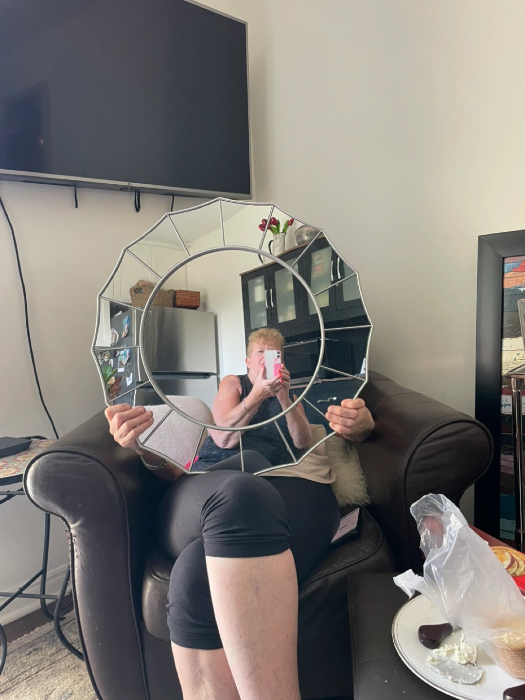 Decorative Sunburst Mirror