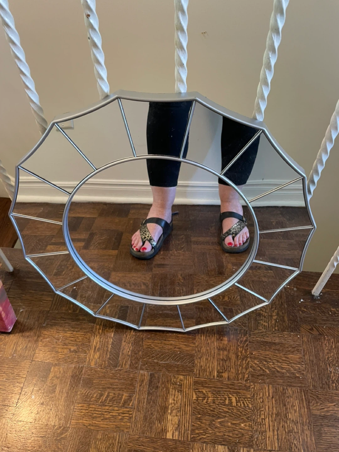 Decorative Sunburst Mirror - photo 2