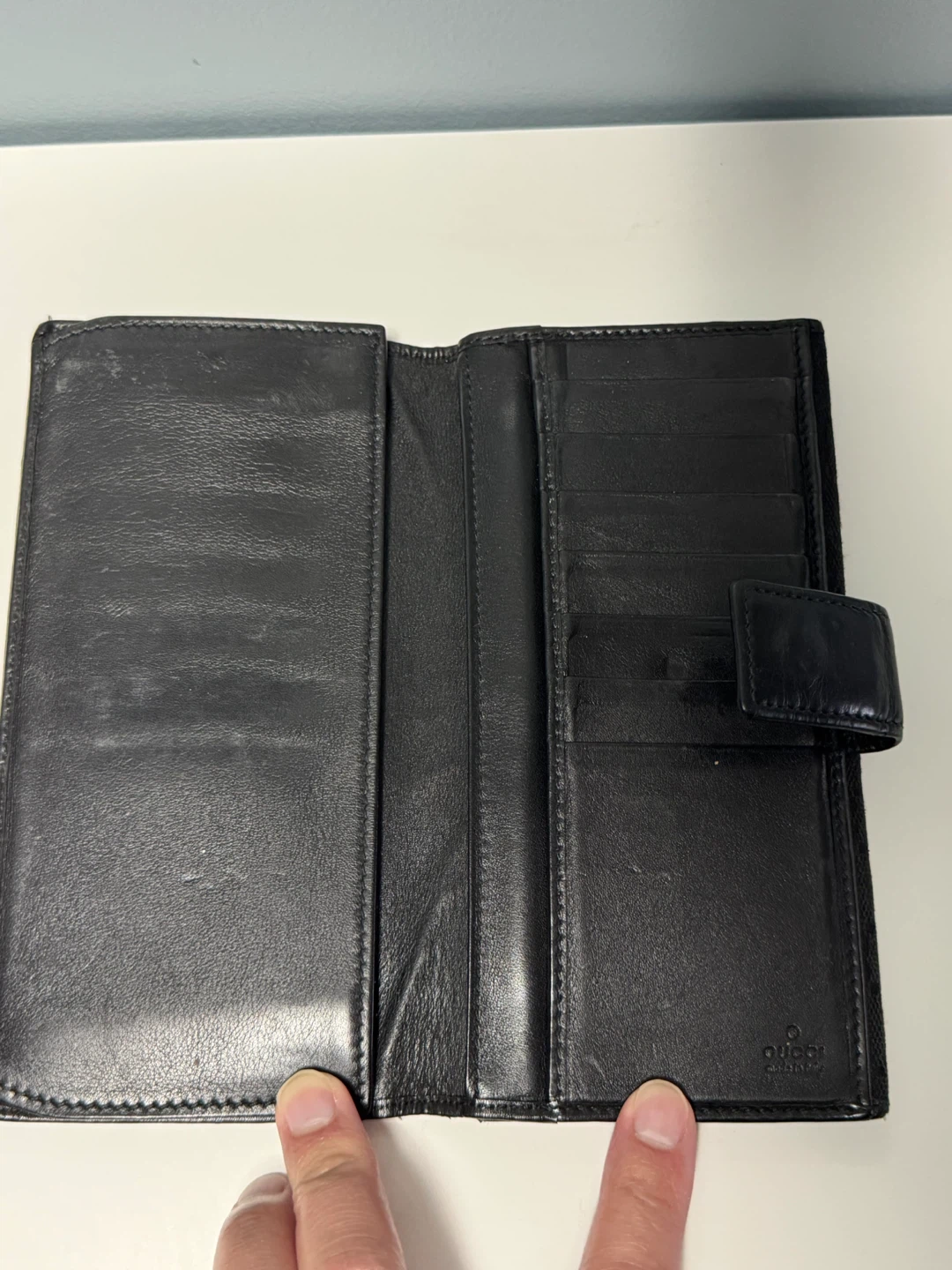 Gucci Black GG Canvas Bi-Fold Wallet - photo 4