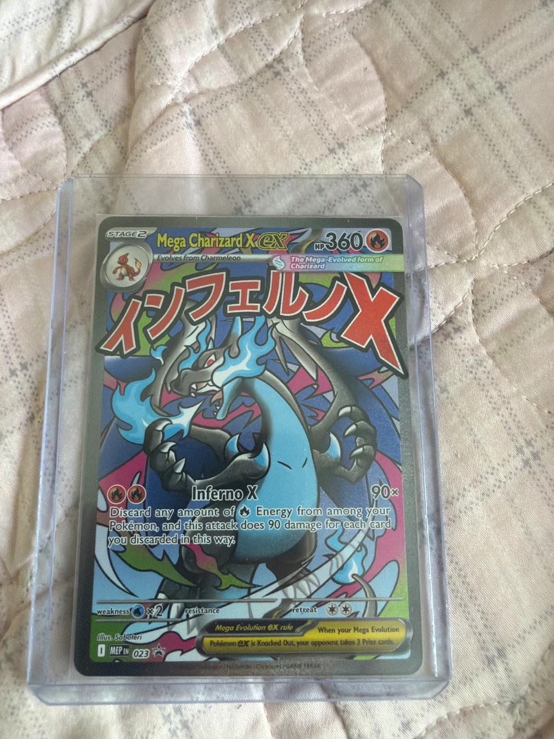 Mega Charizard EX Pokemon Card⚽️