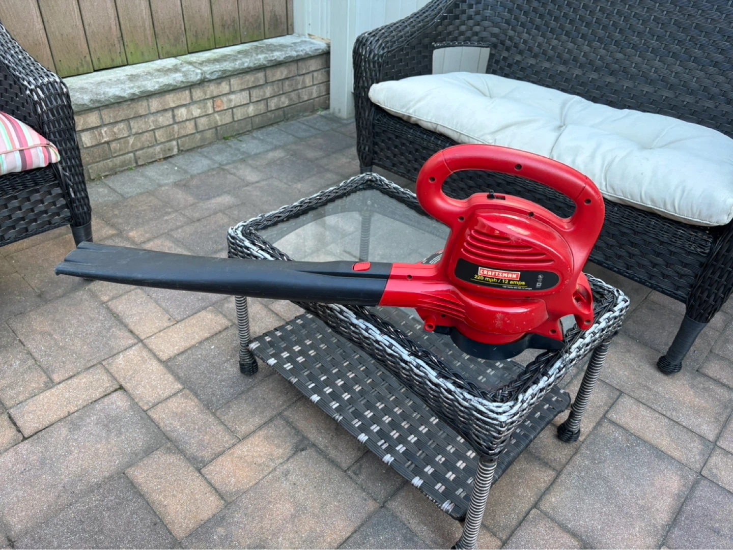 Craftsman Electric Leaf Blower 220 MPH / 12 Amps