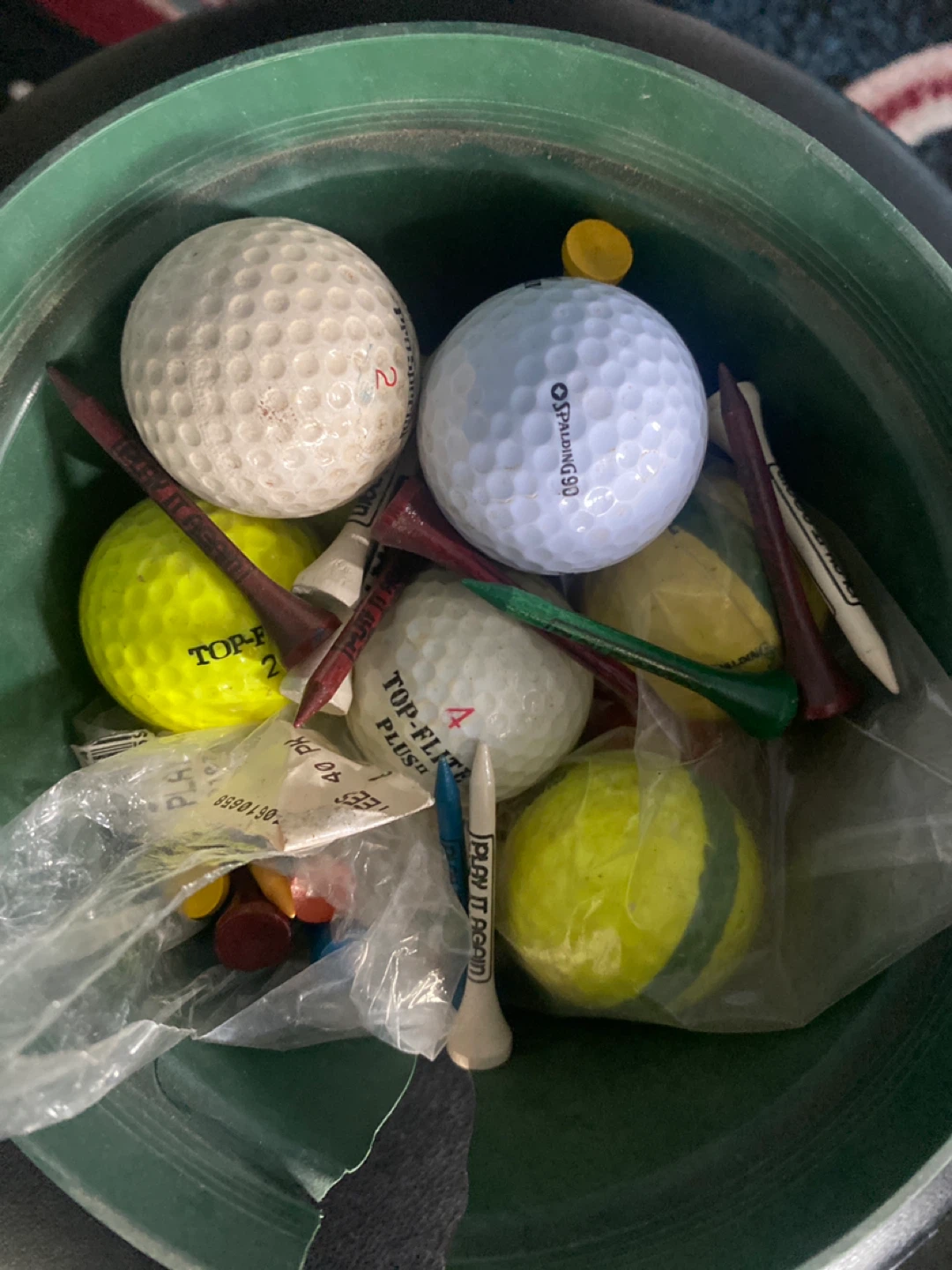Mixed Golf Balls ⚽️ and Tees