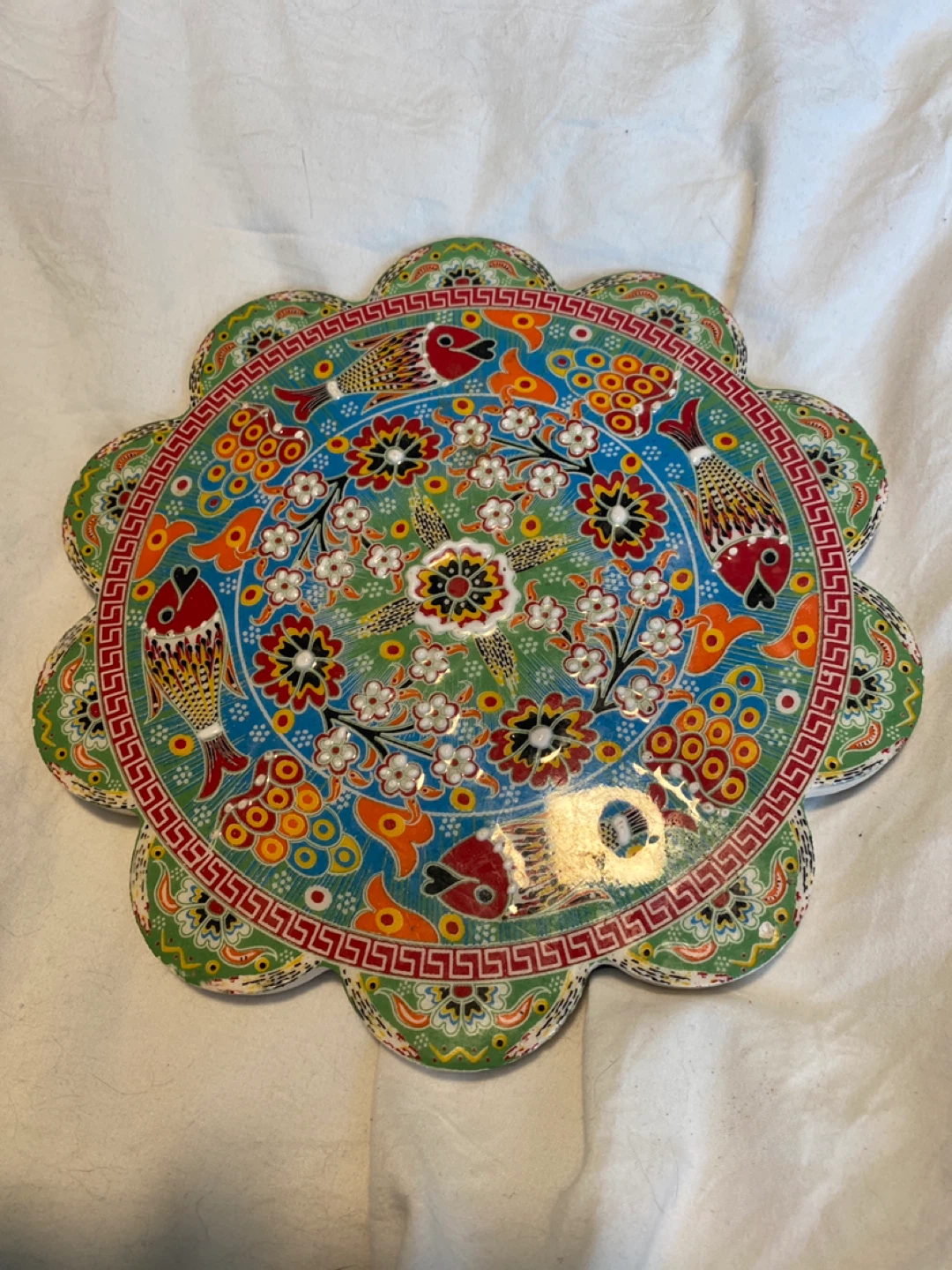 Ceramic Plate for pots