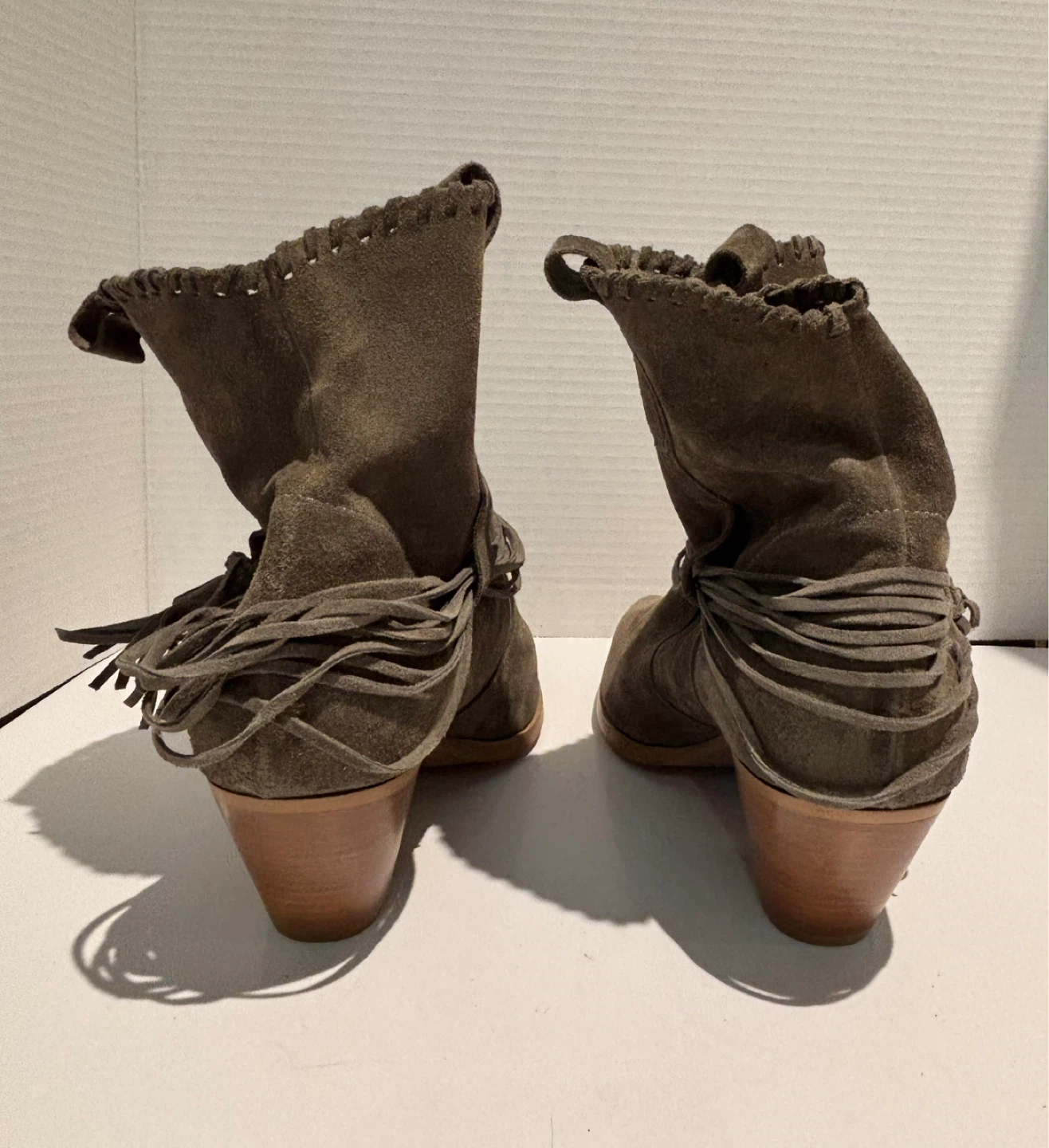 Ron White Suede Ankle Boots - Size 39 - photo 3