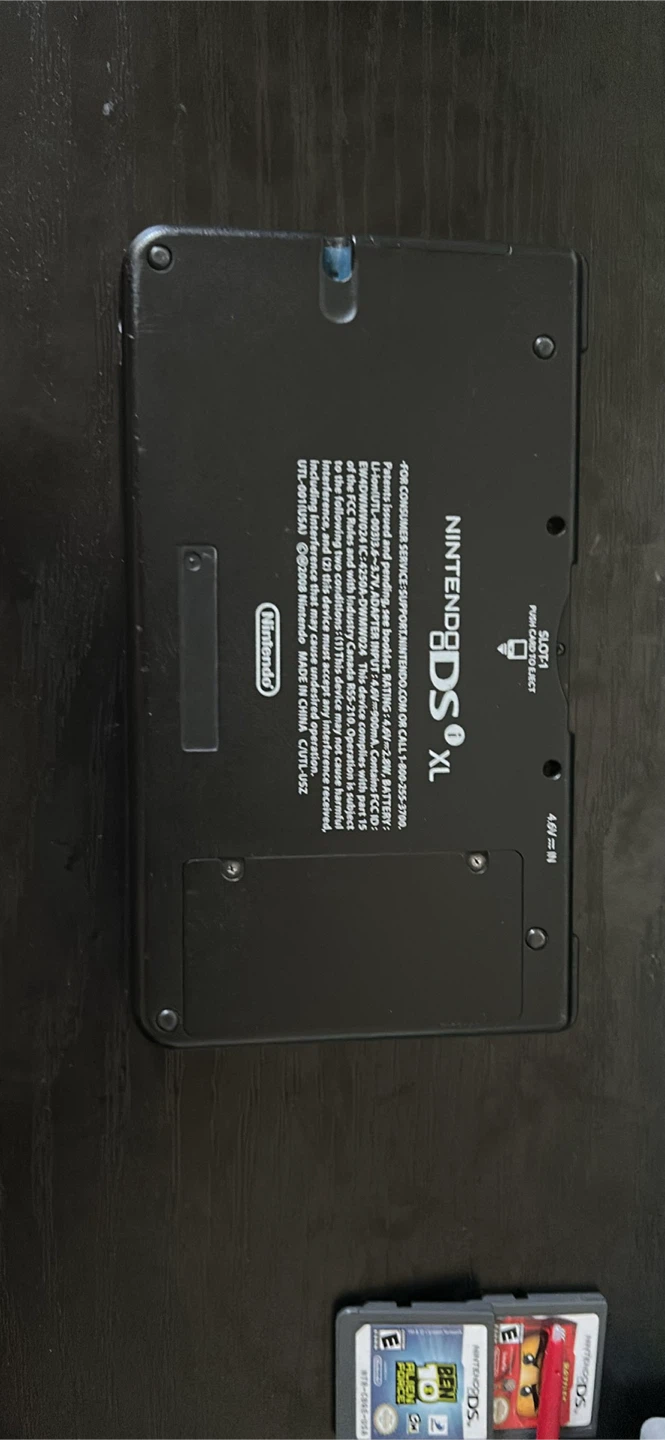 Nintendo DS XL Blue with games and accessories - photo 3