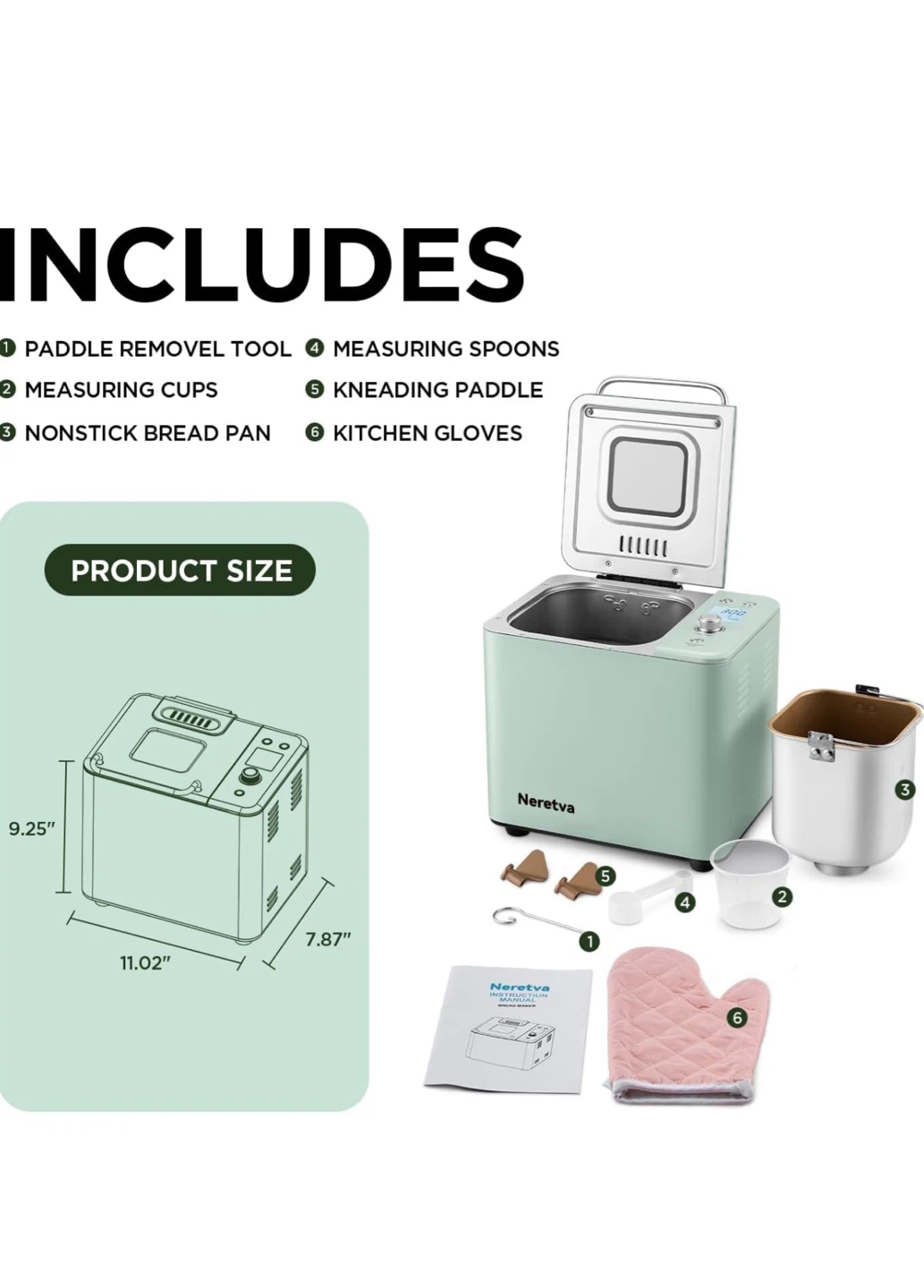Neretva 20-in-1 Bread Maker Machine - photo 3