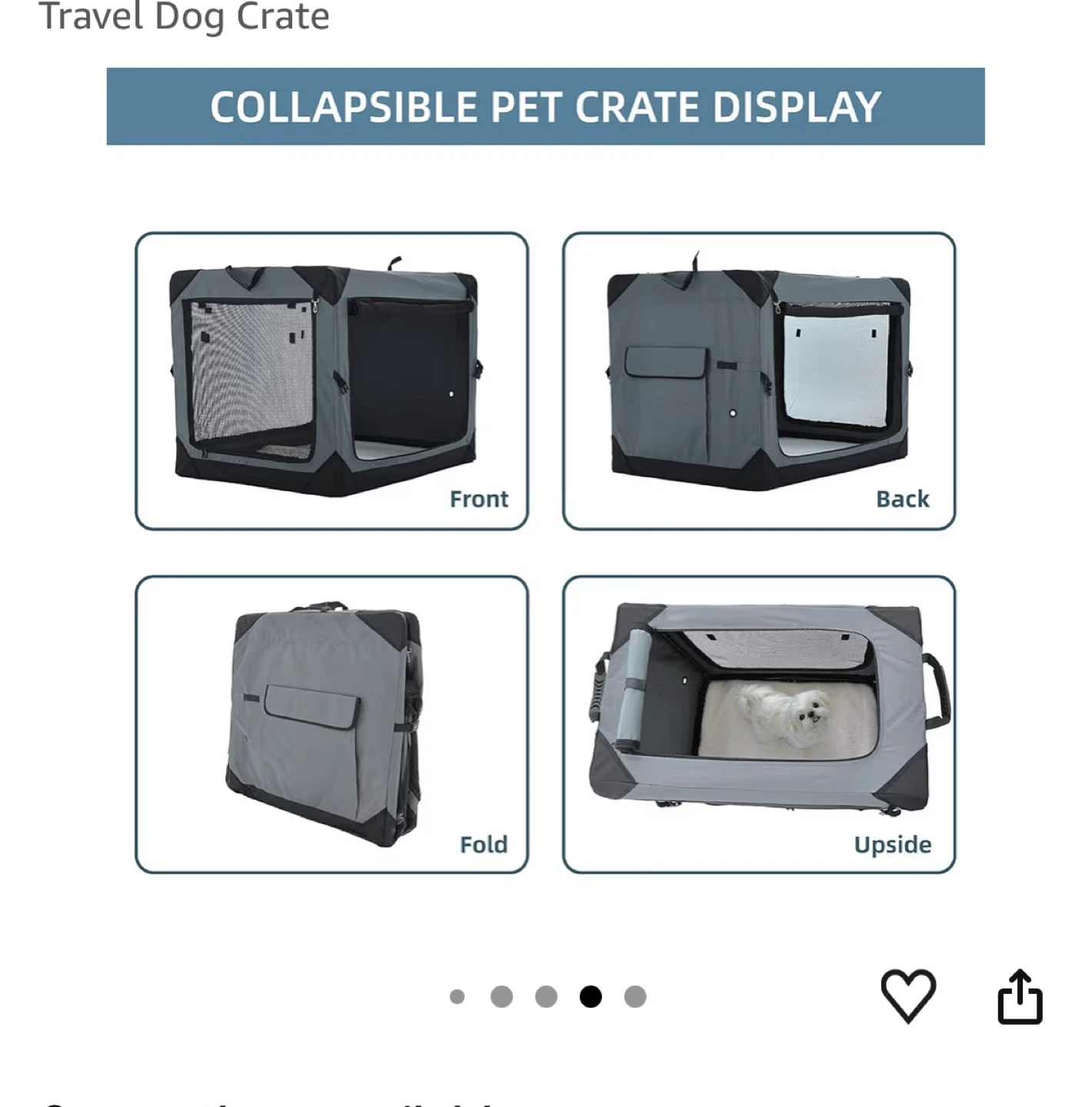 Collapsible Dog Crate - photo 5
