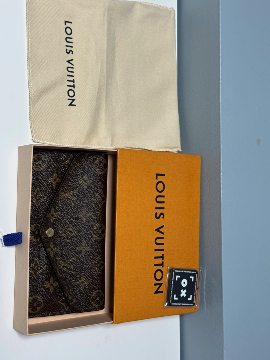 Louis Vuitton Monogram Envelope Card Holder Wallet - photo 3