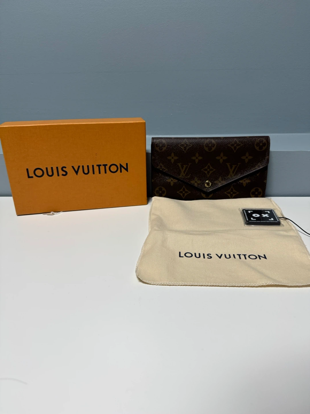 Louis Vuitton Monogram Envelope Card Holder Wallet