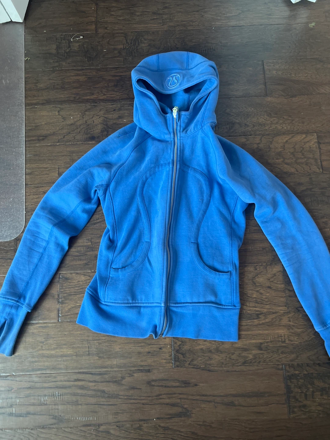 Lululemon Blue Zip-Up Hoodie
