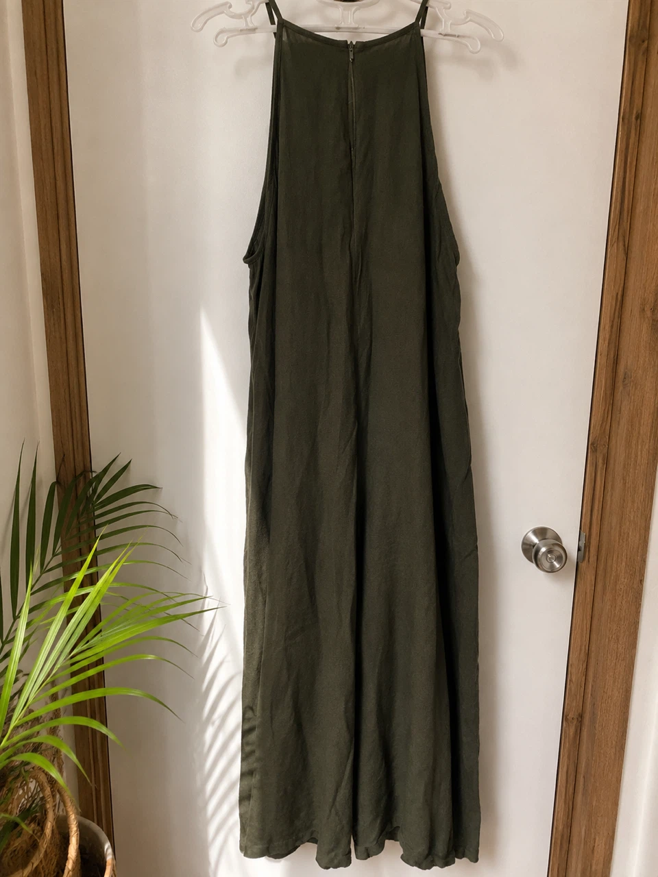 FARORO Olive Green Crochet Maxi Dress - photo 3