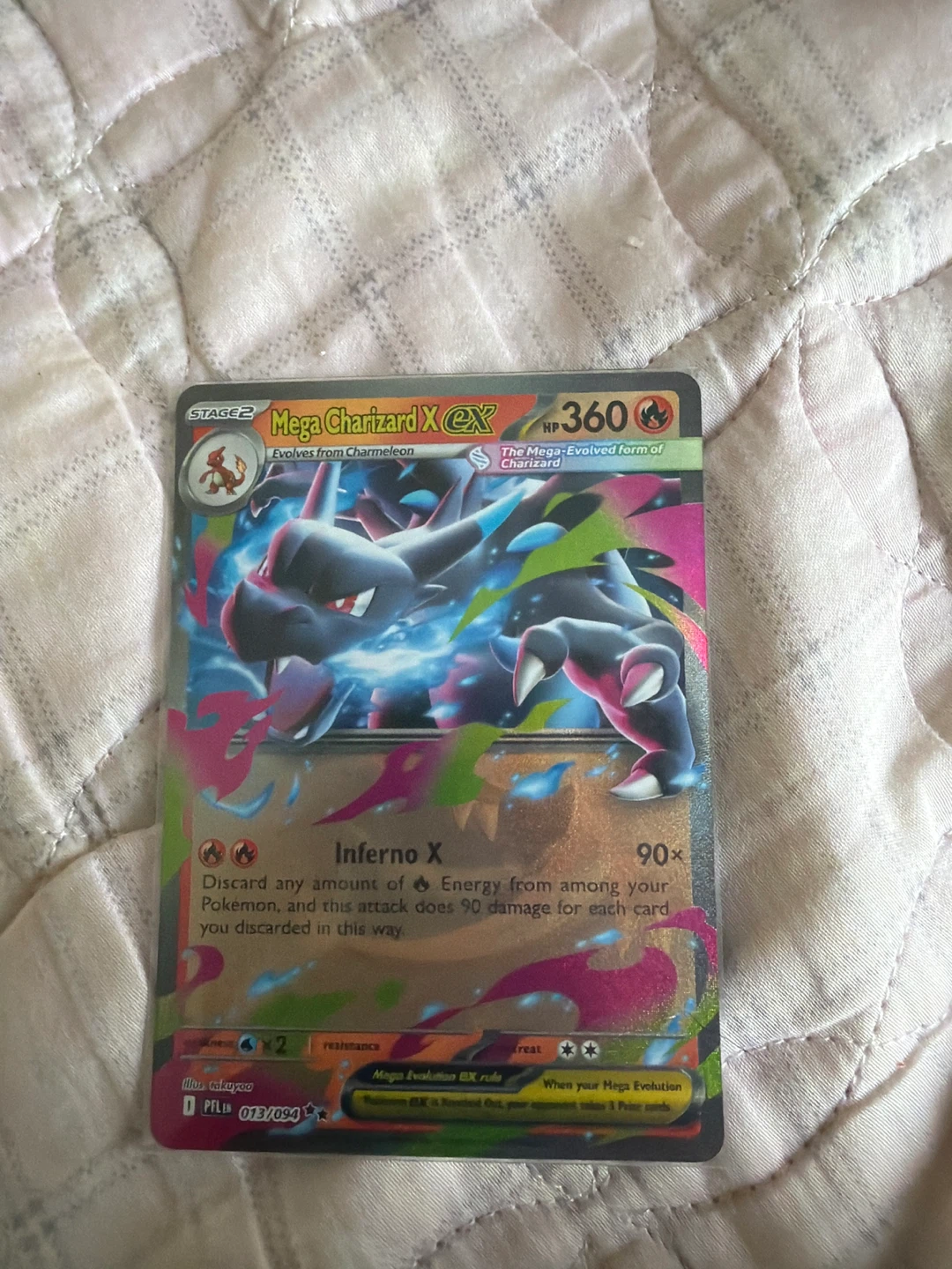 Mega Charizard EX Pokémon Card 013/094⚽️