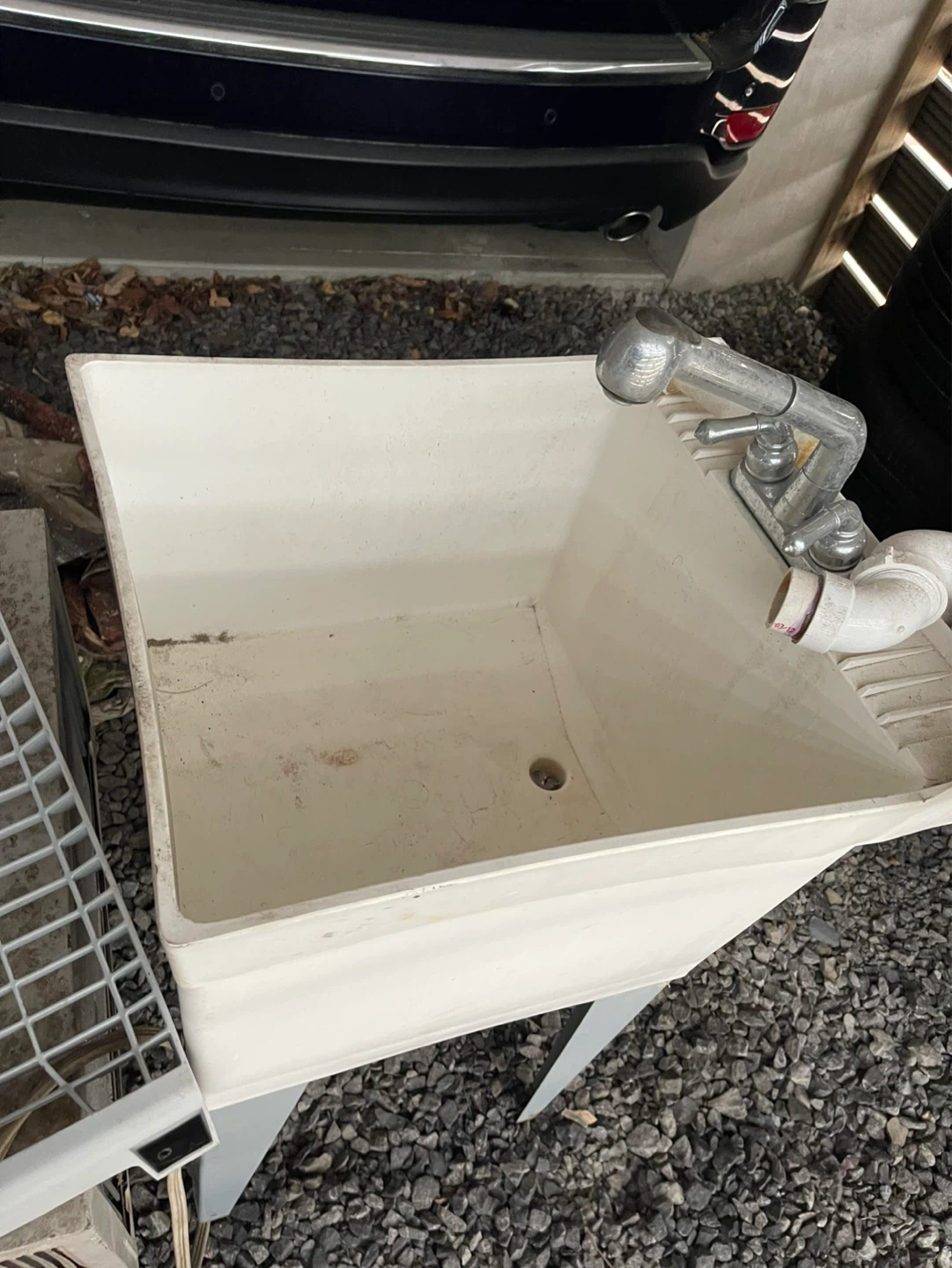 Utility Sink with Faucet