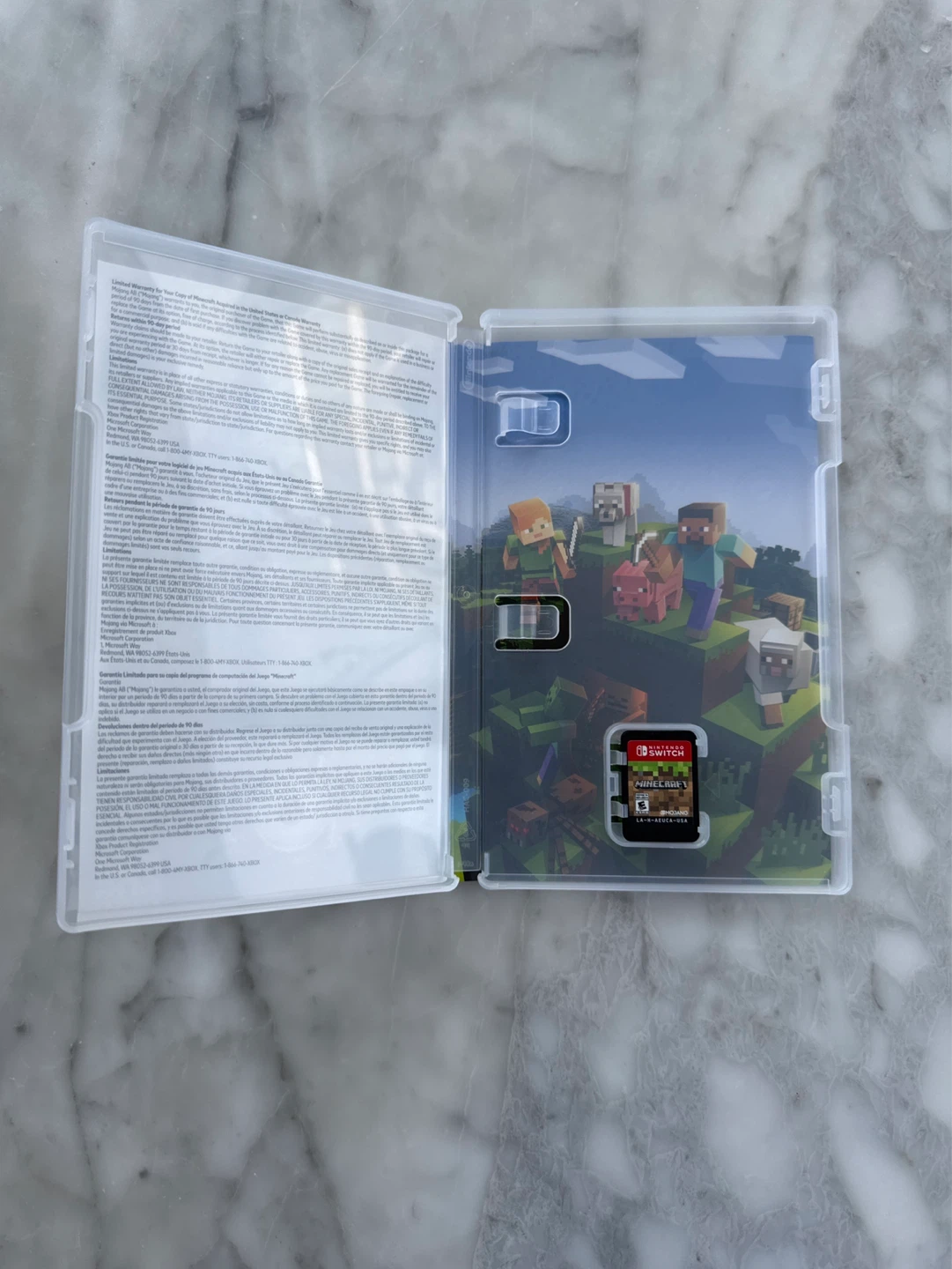 Nintendo Switch Minecraft Game (used) - photo 2