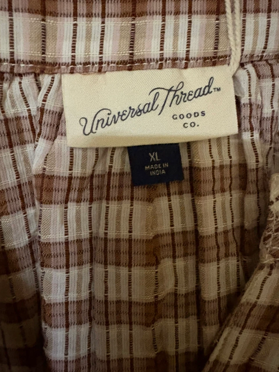 Universal Thread Plaid Blouse - XL - photo 2