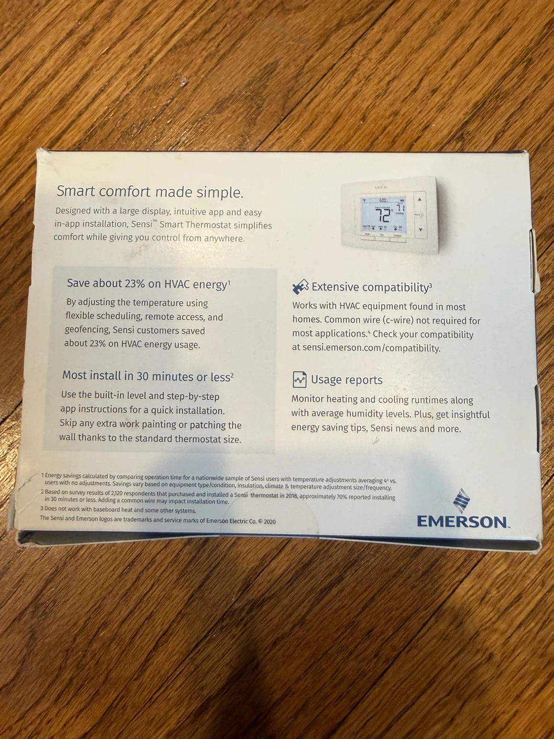 Emerson Sensi Smart Thermostat ST55U - photo 5