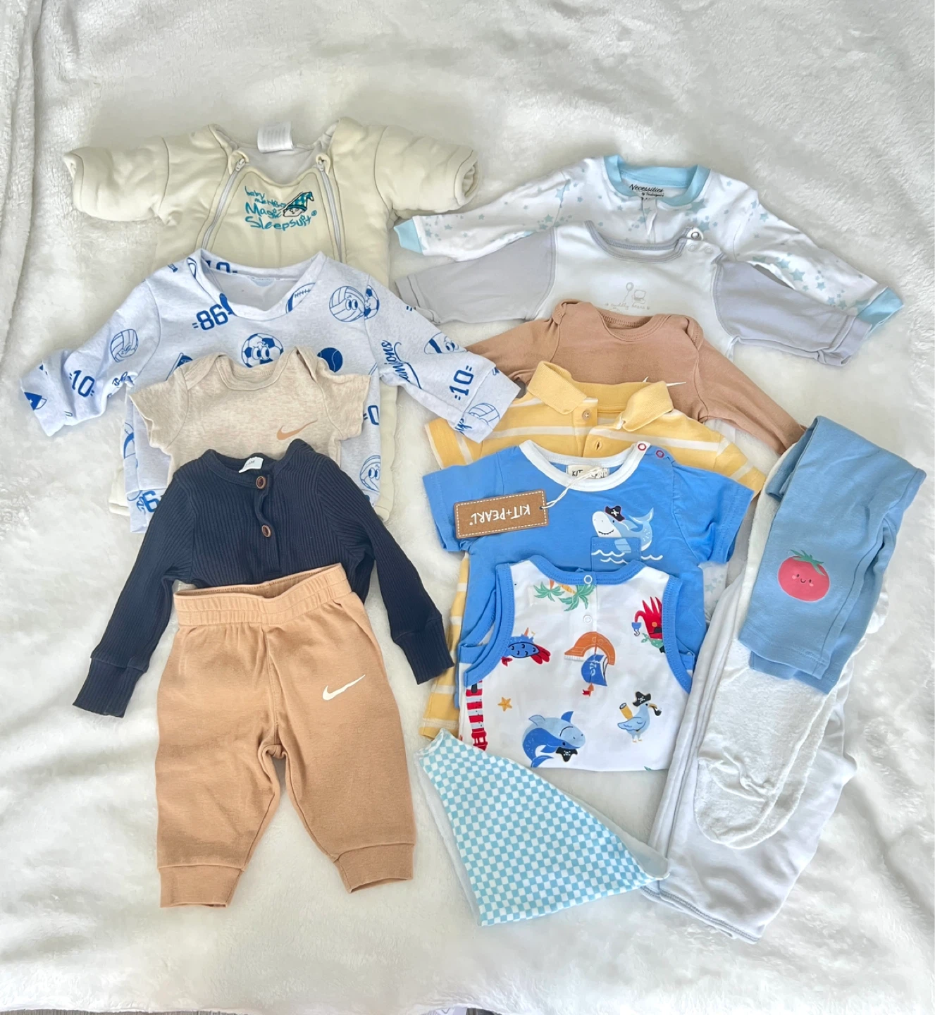 Baby clothes bundle (0–6M), Summer & Winter Mix