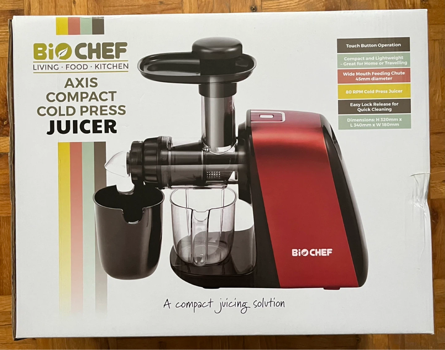 BioChef Axis Compact Cold Press Juicer - photo 2
