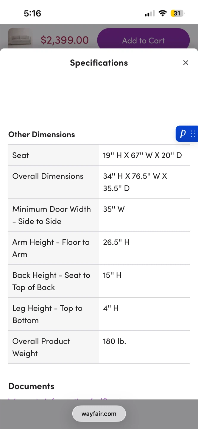 Sleeper Sofa - Queen Size - photo 5