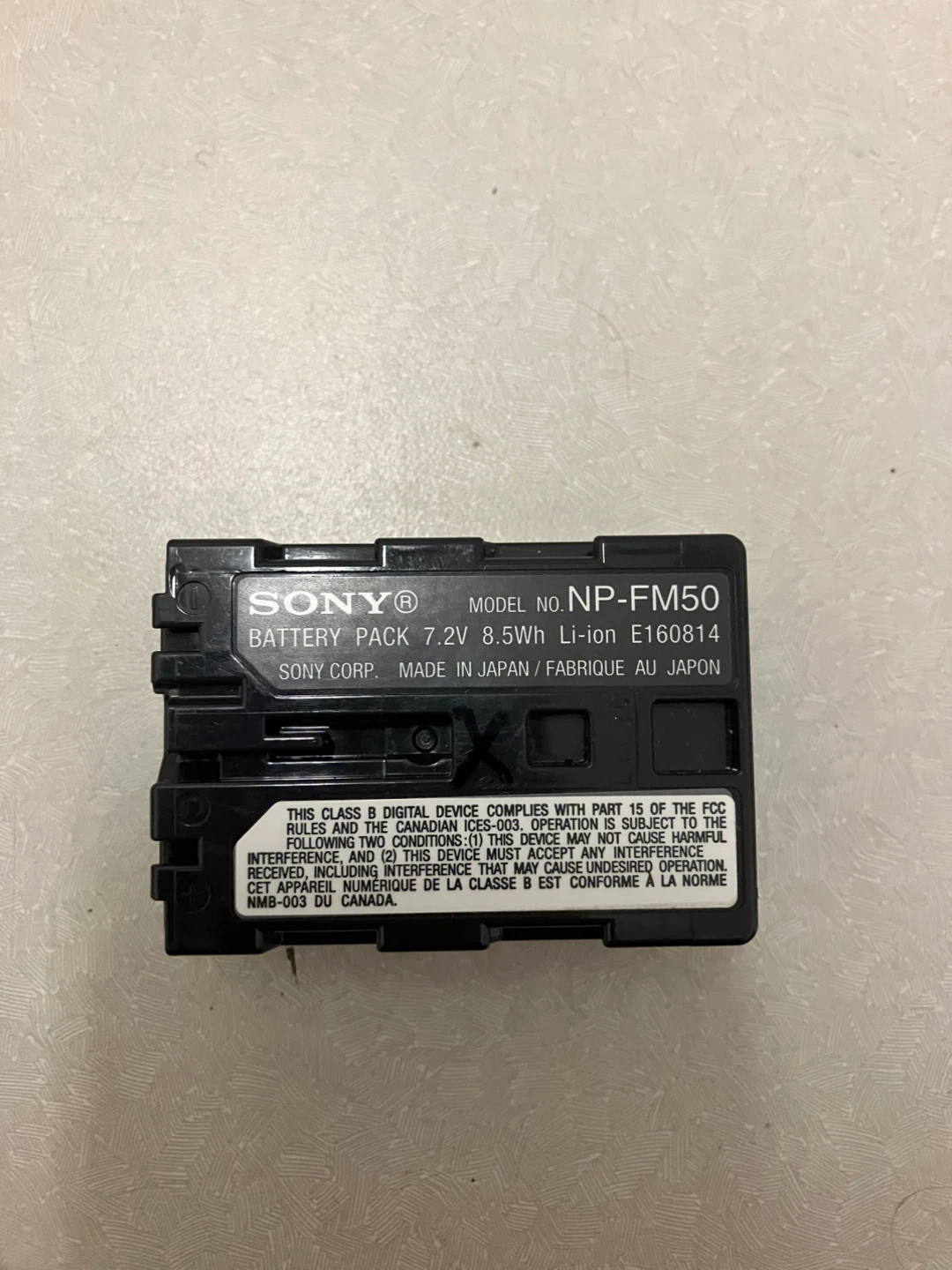 Sony Sony NP-FM50 camcorder AS IS - photo 2
