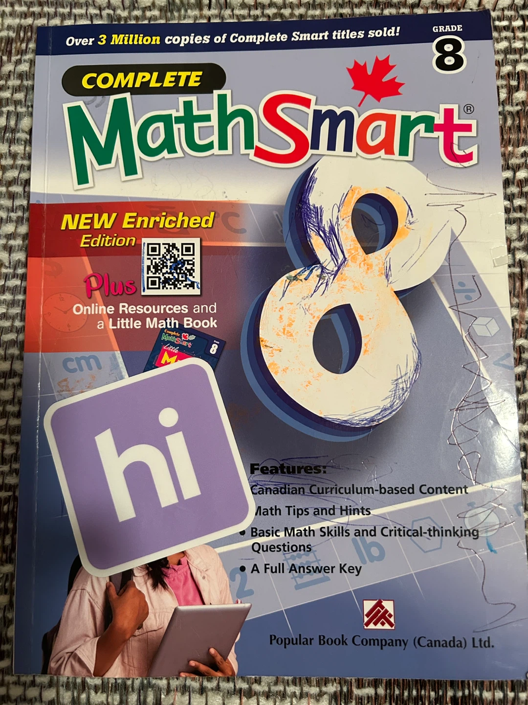 Grade 8 Math workbook ⚽️