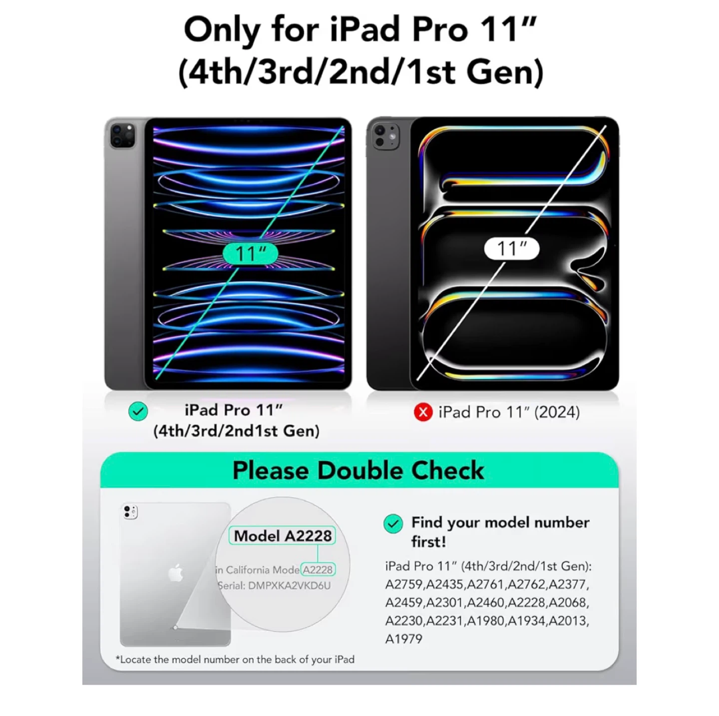 ESR Detachble Folio Ipad Case - photo 4