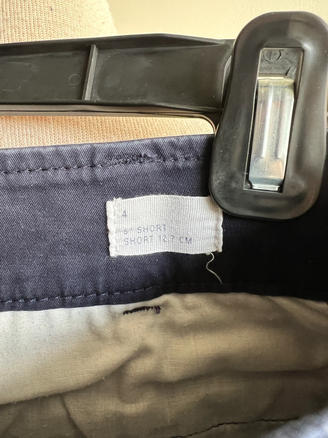 GAP Navy Blue Cotton Shorts Size 4 - photo 4