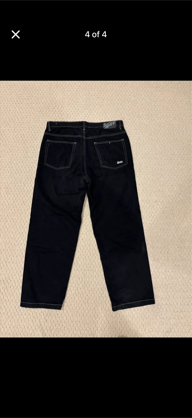 Pull&Bear STWD baggy Black Jeans - Size 34 - photo 4