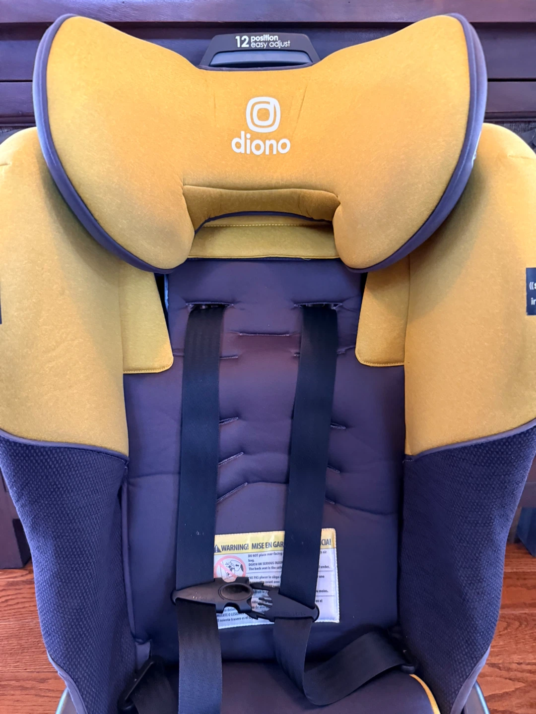 Diono Radian Q 3 Across Car Seat - Mustard Yellow - photo 2